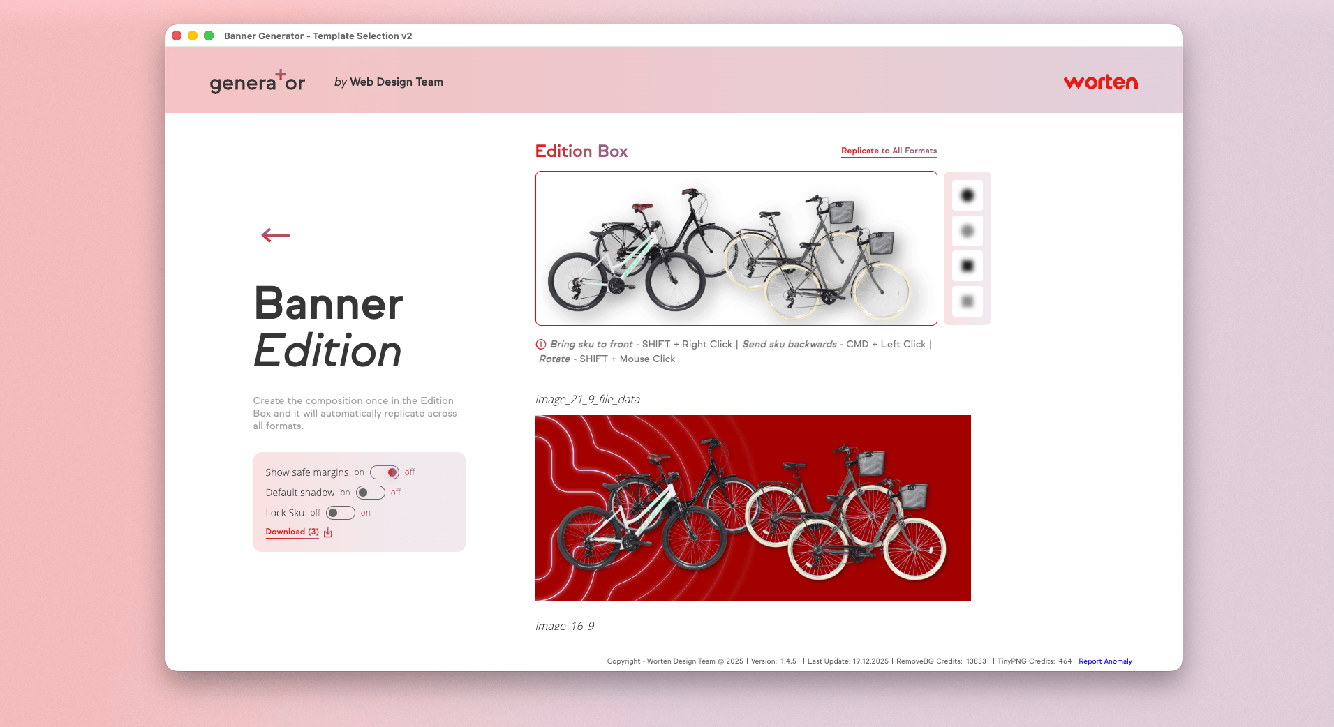 Banner Generator by WD app